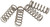BBR HD Clutch Springs Part #410-HXR-5005 for Enhanced Performance