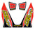 PRO CIRCUIT T 6 Wrap/End Cap Decal Replacement Muffler Stickers - Part Number DC14T6