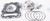 Wiseco PK1879 Top End Kit for Kawasaki 77.00mm/Standard 13.5:1 Compression