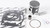Wiseco PK1704 Top End Kit for Yamaha 66.40mm/Std - High-Performance Motorcycle Rebuild Kit