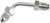 Goodridge P660-03CH JIC to 3 Tube Adapter, 60 Degree Chrome, 3/8"