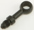 Goodridge P592-03BK Straight Banjo Ebony 3/8 inch Brake Line Fitting