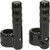 Lindby Clamp On Pegs Black with Wide O Ring for 1 1/2 inch Bar - Model BL715