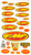 FMF Assorted Sticker Sheet Part 014800 for Motorcycles and Off-Road Vehicles