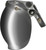GMAX Bubble Shield 3 Snap Flip-Up Silver Iridium - Universal Fit for Open Face and Half Helmets