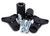 Shogun PA2 Frame Sliders for Motorcycles - Black and White Options, Model 715-5459