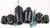 Shogun Motorsports Complete Slider Kit Black - Model 755-7759