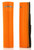 ACERBIS Fork Guard Orange - Carbon Look Rubber Fork Protectors with Velcro Attachment