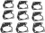 James Gaskets Oil Pump Cover Gasket Paper Set (Part Number 26257-50-A)
