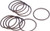 James Gaskets Part 27444-00-Y: Starter to Crank Dyna 6-Speed Gasket Oring Set (5-Pack)