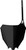 Polisport Front Number Plate Black - Part Number 8667200003
