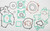 Athena Complete Gasket Kit for Husqvarna and KTM P400270850013