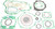 ATHENA Complete Gasket Kit for Yamaha P400485850254
