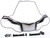 POWERMADD Cobra ATV Protek Windshield with Standard Mount - Part Number 24571