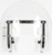 National Cycle N21717A Switchblade Shorty Clear Hand Guard for Compact Motorcycles