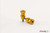 PUIG Swingarm Spools Hi Tech 8mm Gold Pair - Part No. 5923O