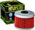 HIFLOFILTRO HF103 Oil Filter for Motorcycle - OEM Replacement with 5/8" Nut and Chrome Option