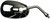 EMGO Chrome Cruiser Mirror Yamaha Right Side Part 20-86836