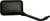 EMGO True Vision Universal Right Mirror - Black, 130mm x 85mm