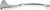 FIRE POWER WP99-54762 Clutch Lever - Silver for OE Replacement