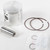 Wiseco 651M05450 Pro Lite Piston Kit for Kawasaki and Suzuki 54.50mm +2.00