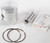 Wiseco 648M04300 Piston Kit 43.00mm Standard for Kawasaki and Suzuki Engines