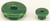 Works Engine Plugs Green - Part #24-623 for Motorcycle Maintenance and Aesthetics