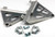 WORKS CRF450R 2017 Radiator Braces – Aluminum Reinforcement for Enhanced Radiator Protection