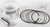 Wiseco Piston Kit 90.00mm / Standard 9.5:1 Compression - Part #4825M09000