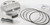 Wiseco 4820M09600 Piston Kit Armorglide 96.00/Std 12:1 Hon - High-Performance Forged Engine Piston