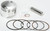 Wiseco 4629M07400 Piston Kit for 2 Valve Engines - 74.00mm Standard, 10.25:1 Compression Ratio