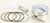 Wiseco 4466M07300 Piston Kit 73.00mm/Standard 10.5:1 Compression for High Performance Engines