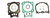 ATHENA Top End Gasket Kit Hon - Part P400210600063