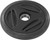 PPD R0165H-2-001A Black Idler Wheel - 6.50 inch Diameter with 25mm Width