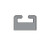 Garland 232901 Black Hyfax Slide for 53.25-Inch Equipment