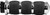 AVON Air Cushioned Grips with Cable Throttle Chrome for Harley-Davidson 1984-Up Models