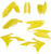 ACERBIS Full Plastic Kit for Motorcycle in Yellow - Part Number 2686550231