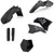 ACERBIS 2253040001 Full Plastic Kit - Black for Motorcycle Fender and Body Panels