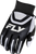 Fly Racing F 16 Gloves Black/White - All-Around Performance Riding Gloves