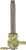 Pingel ENT Power Flo Petcock 22mm Reserve Polished Brass Part 6311-BH