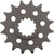 SuperSproX Front CS Sprocket Steel 16-Tooth for 520 Chains - Part Number CST-1579-16-2