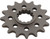 SuperSproX Front CS Sprocket Steel 16-Tooth for 520 Chains - Part Number CST-1579-16-2