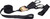High Roller HR701-10 Cam Lock Ultra Tie Down in Black with Heavy-Duty Carabiner Hooks
