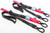 POWERTYE 29621-S Tie Down Cam Sec Hook Soft Tye, 1.5 inch x 6 ft, Black/Red Pair