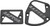 MODQUAD Throttle & Brake Cover Set with Black Logo for Raptor