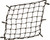 POWERTYE Adjustable Cargo Net 15" x 15" with Vinyl-Coated Hooks for Light Duty Loads