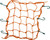 FIRE POWER Cargo Net Standard Orange 15x15" - Secure Light Loads on Trailers and Vehicles