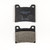 BRAKING 661SM1 Semi Metallic Brake Pad Set for Enhanced Control and Compatibility