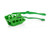 ACERBIS Chain Guide and Slider Kit for KX450, 2-Piece Green Design