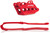 ACERBIS Chain Guide Slider Kit Red - Part 2666240004 for Enhanced Chain Protection